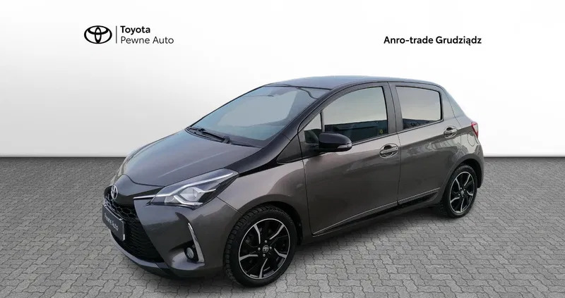 toyota Toyota Yaris cena 59900 przebieg: 34622, rok produkcji 2017 z Grudziądz